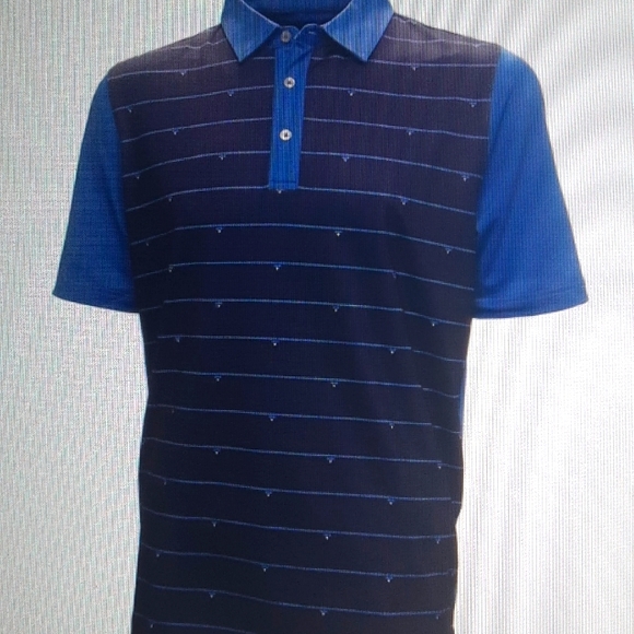 Carnoustie Shirts Mens Nwt Carnoustie Golf Colorblock Striped Polo